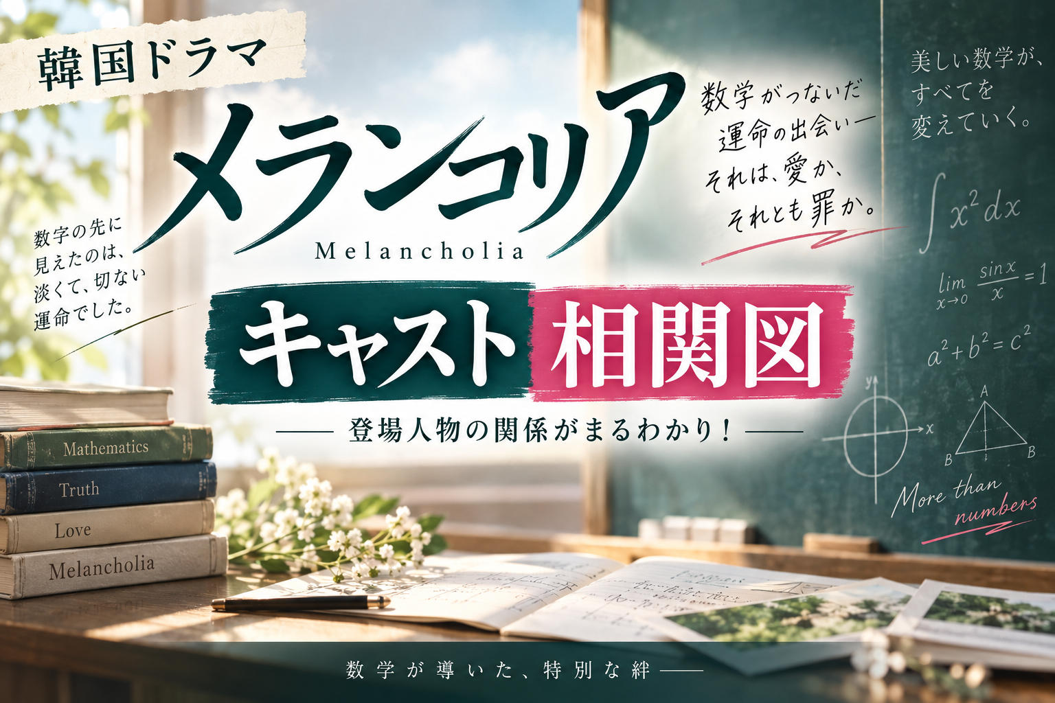 メランコリア キャスト 相関図