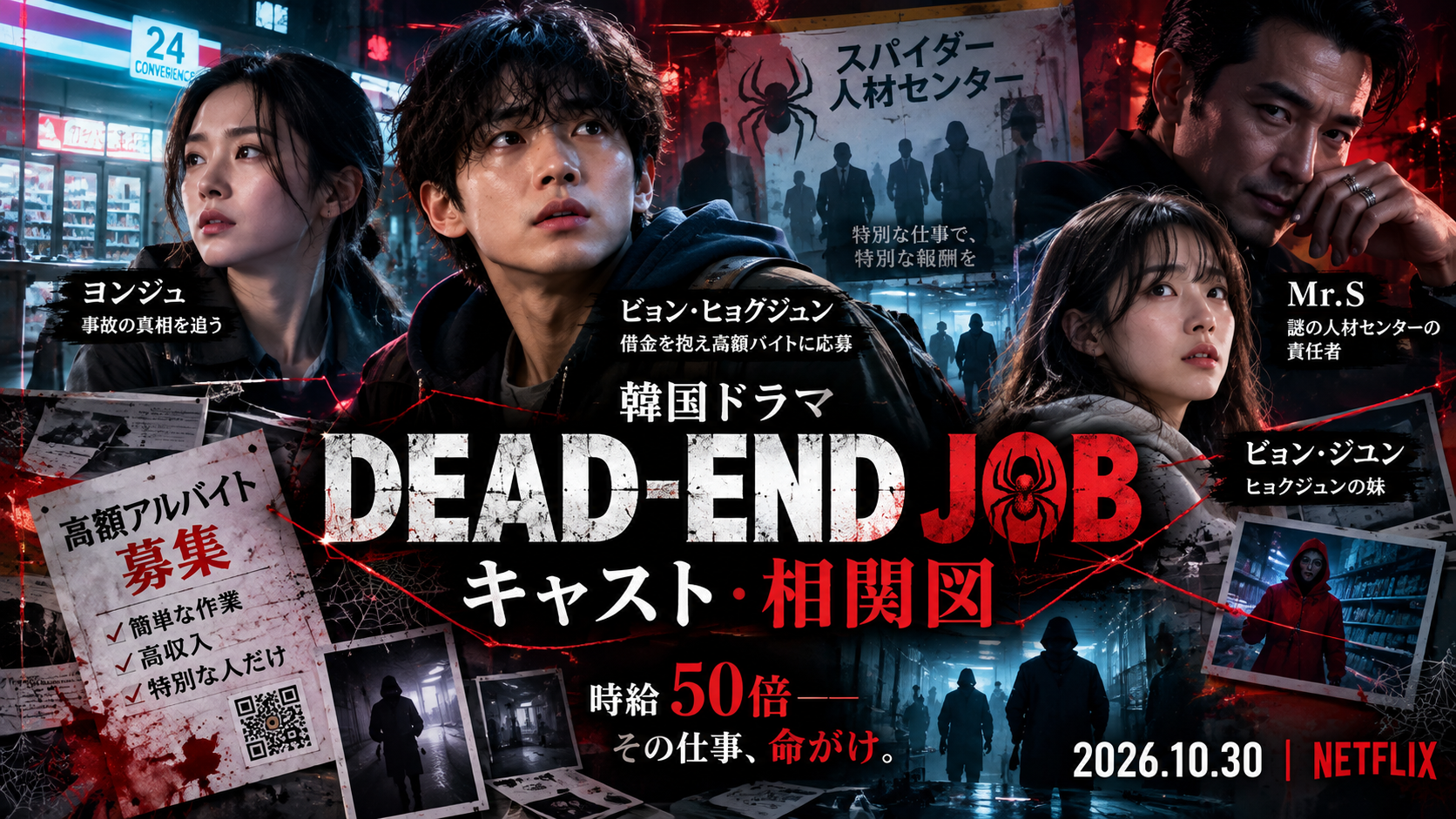 韓国ドラマ DEAD-END JOB キャスト・相関図